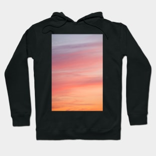 Colorful sunset clouds at dusk sky scape Hoodie